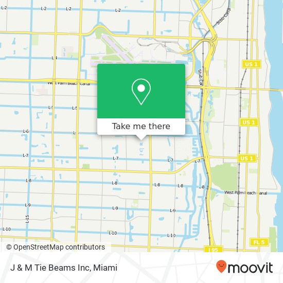 J & M Tie Beams Inc map