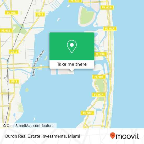 Duron Real Estate Investments map