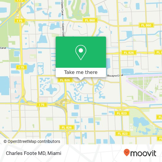 Charles Foote MD map