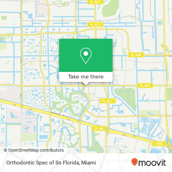 Orthodontic Spec of So Florida map