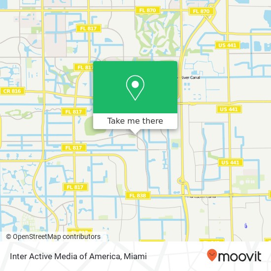 Inter Active Media of America map