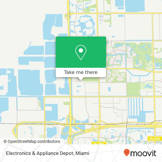 Mapa de Electronics & Appliance Depot