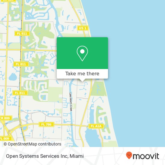 Mapa de Open Systems Services Inc