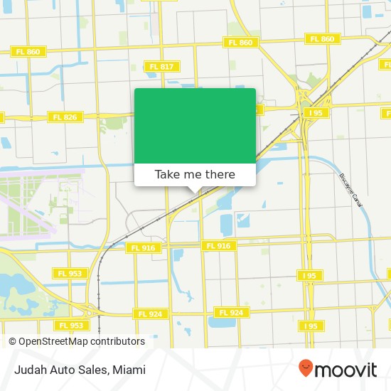 Mapa de Judah Auto Sales