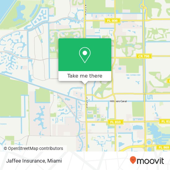 Mapa de Jaffee Insurance
