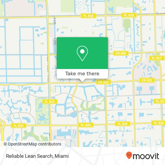 Mapa de Reliable Lean Search