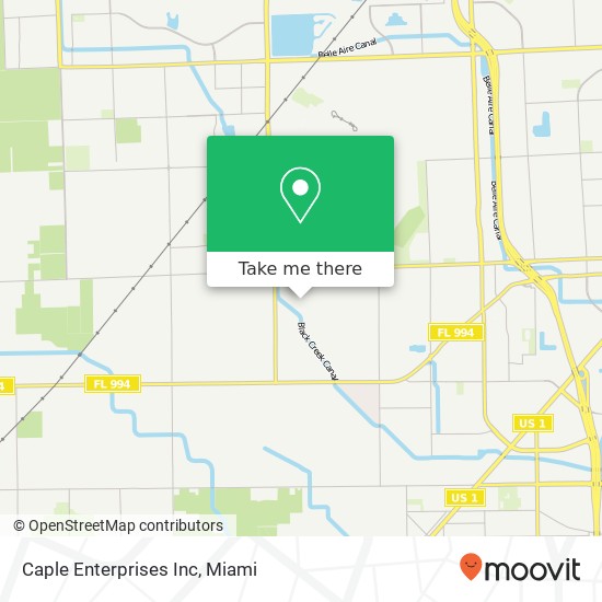 Caple Enterprises Inc map