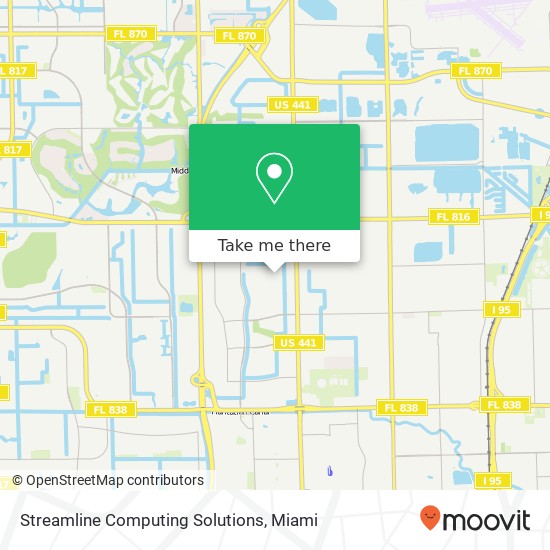 Mapa de Streamline Computing Solutions