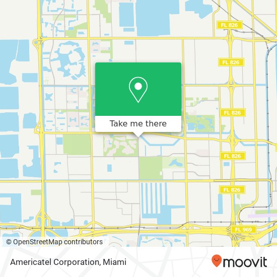 Americatel Corporation map