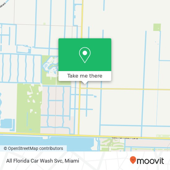 All Florida Car Wash Svc map