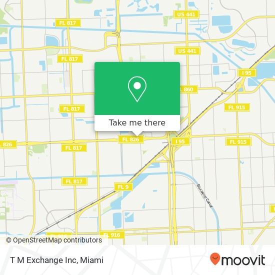 T M Exchange Inc map