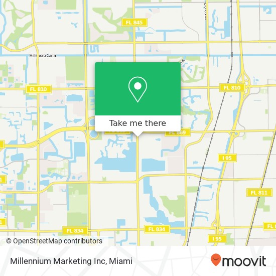 Millennium Marketing Inc map
