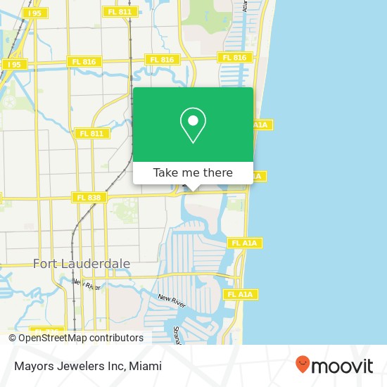 Mayors Jewelers Inc map