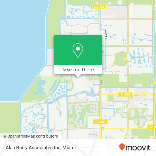 Mapa de Alan Barry Associates Inc