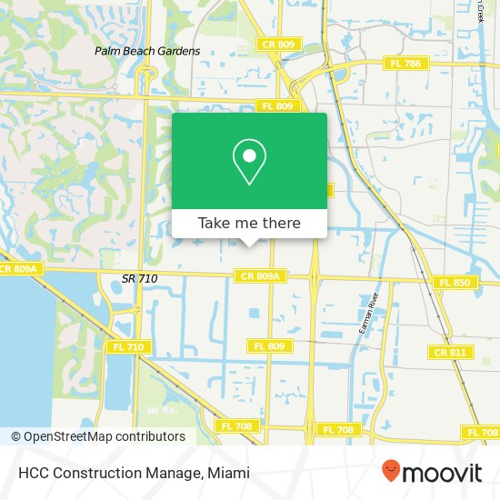 HCC Construction Manage map