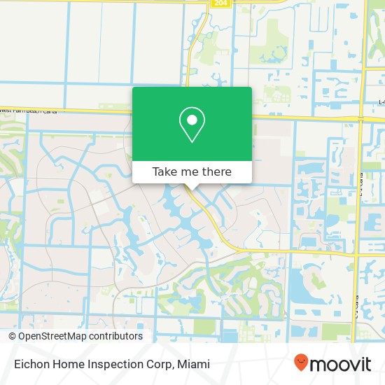 Eichon Home Inspection Corp map