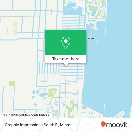 Mapa de Graphic Impressions South Fl