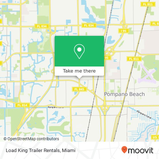 Mapa de Load King Trailer Rentals