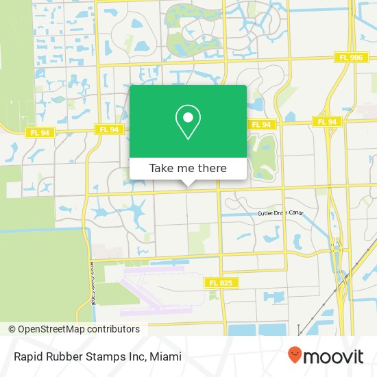 Mapa de Rapid Rubber Stamps Inc