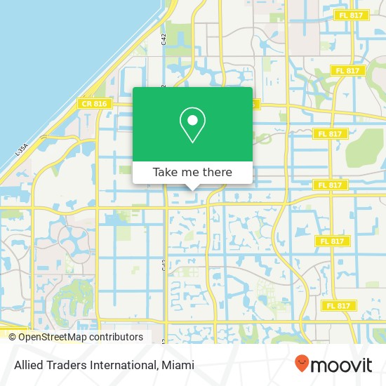 Allied Traders International map