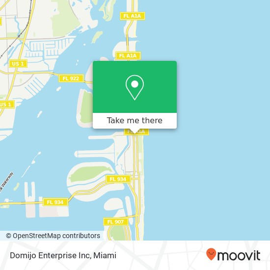 Domijo Enterprise Inc map