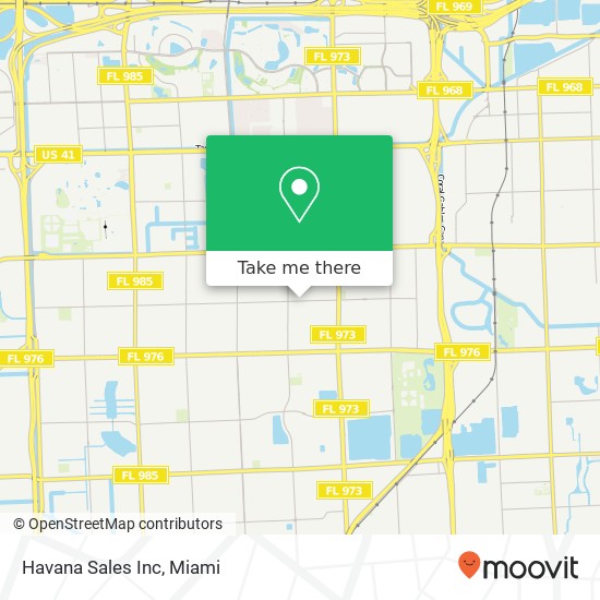 Havana Sales Inc map