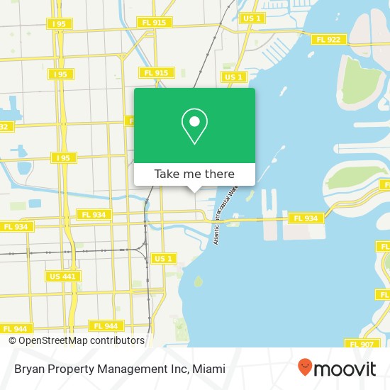 Bryan Property Management Inc map