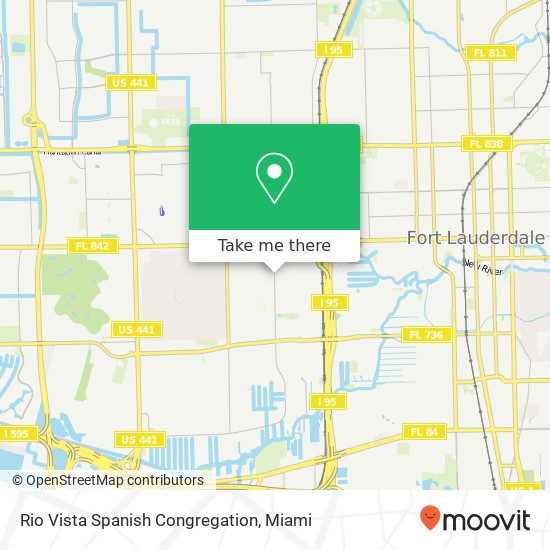 Rio Vista Spanish Congregation map