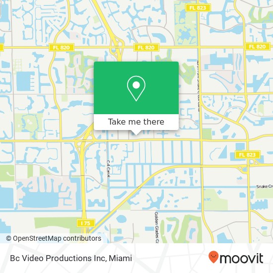 Bc Video Productions Inc map