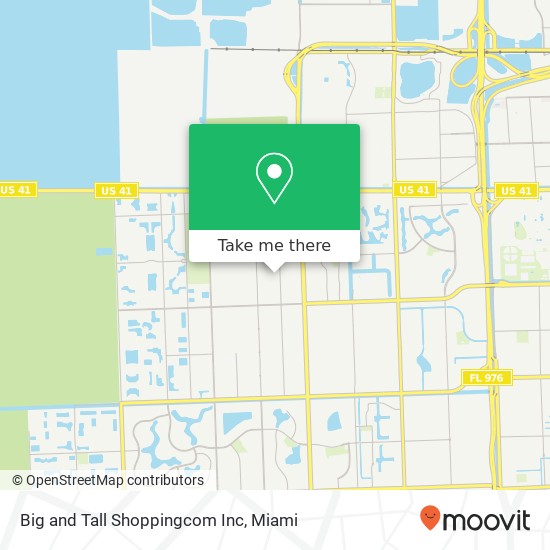 Big and Tall Shoppingcom Inc map