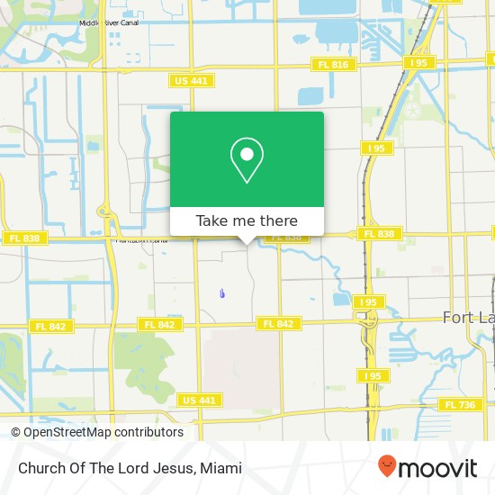 Church Of The Lord Jesus map