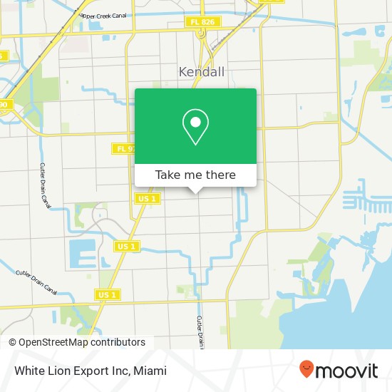 Mapa de White Lion Export Inc