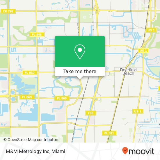 M&M Metrology Inc map