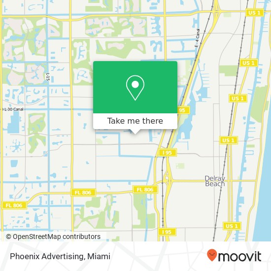 Phoenix Advertising map