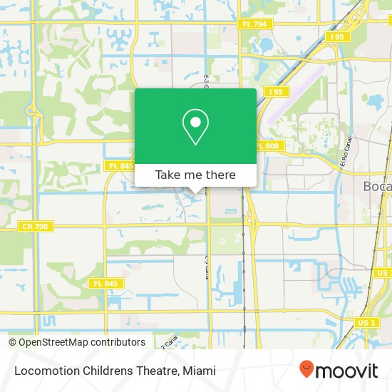 Locomotion Childrens Theatre map