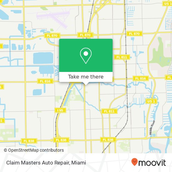 Claim Masters Auto Repair map