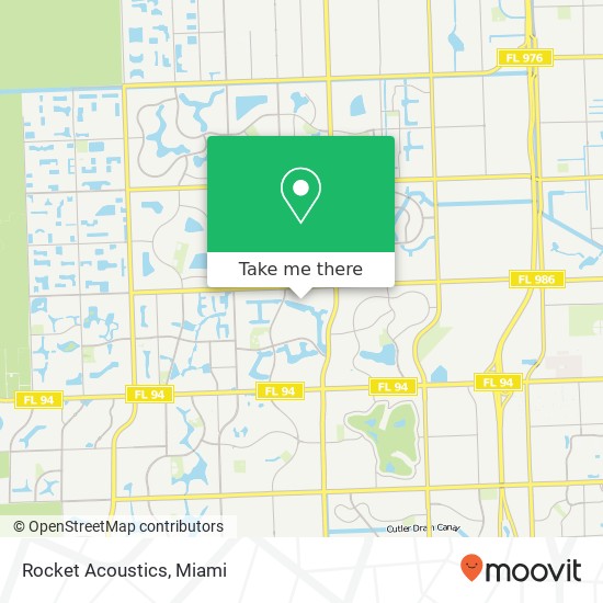 Rocket Acoustics map