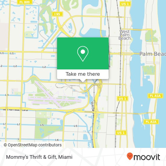 Mapa de Mommy's Thrift & Gift