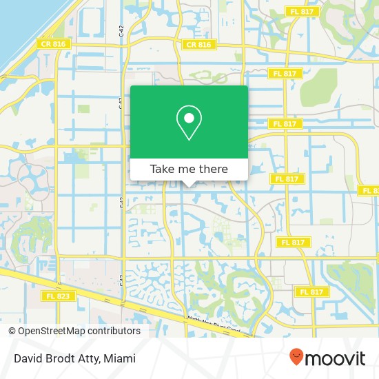 David Brodt Atty map