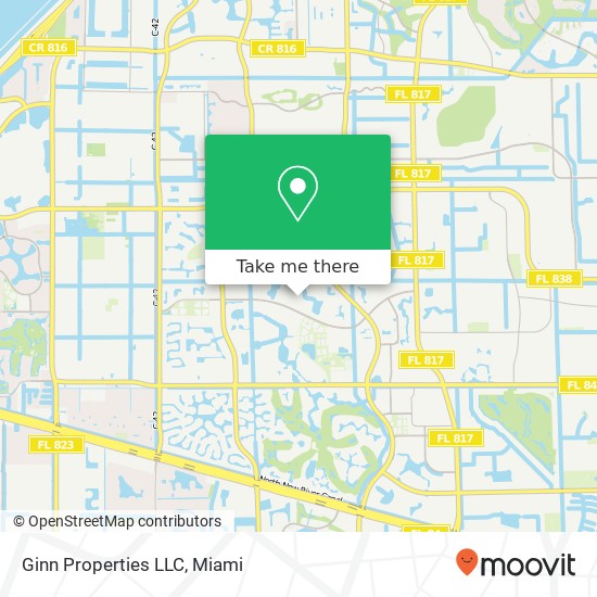 Mapa de Ginn Properties LLC