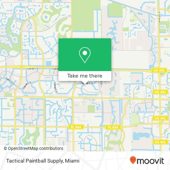 Tactical Paintball Supply map