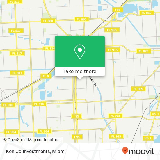 Mapa de Ken Co Investments