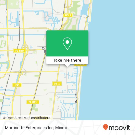 Morrisette Enterprises Inc map
