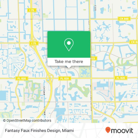 Fantasy Faux Finishes Design map