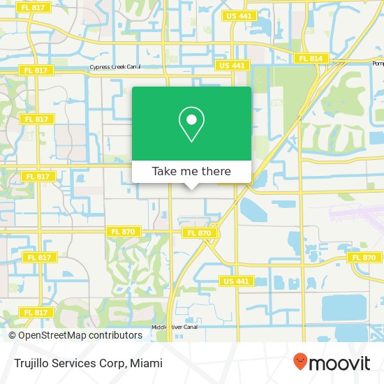 Trujillo Services Corp map