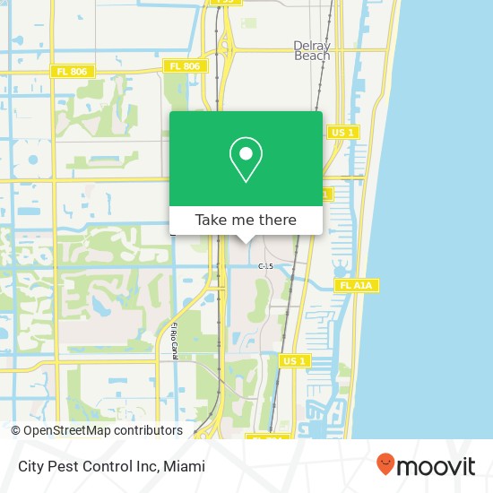 City Pest Control Inc map