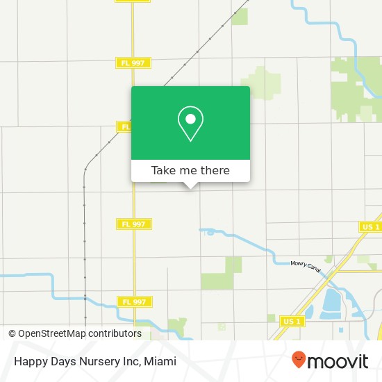 Happy Days Nursery Inc map