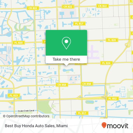 Best Buy Honda Auto Sales map