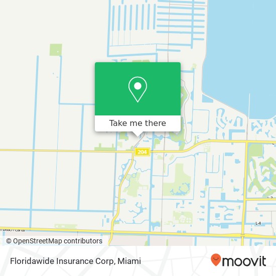 Mapa de Floridawide Insurance Corp