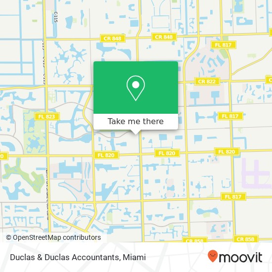 Duclas & Duclas Accountants map